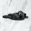 Claquette Hermes - noir