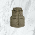 Doudoune sans manche Gucci - vert kaki