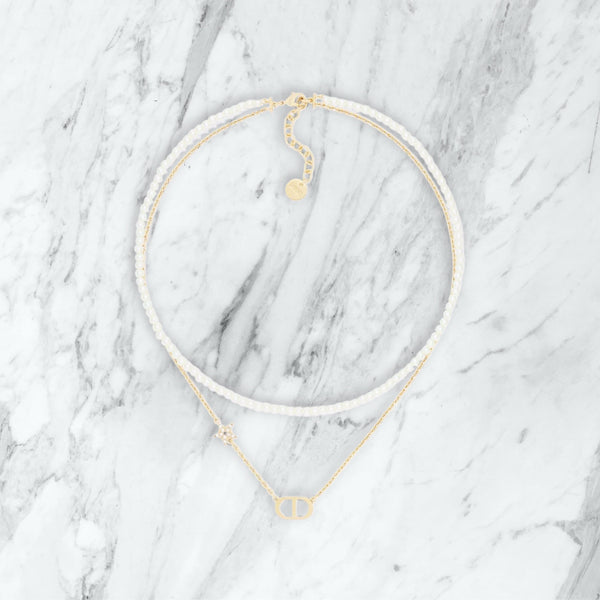Collier Dior - or
