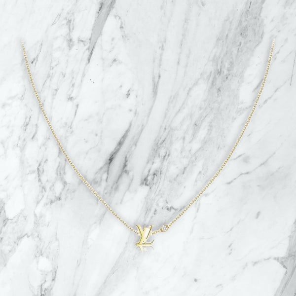 Collier Louis Vuitton - or
