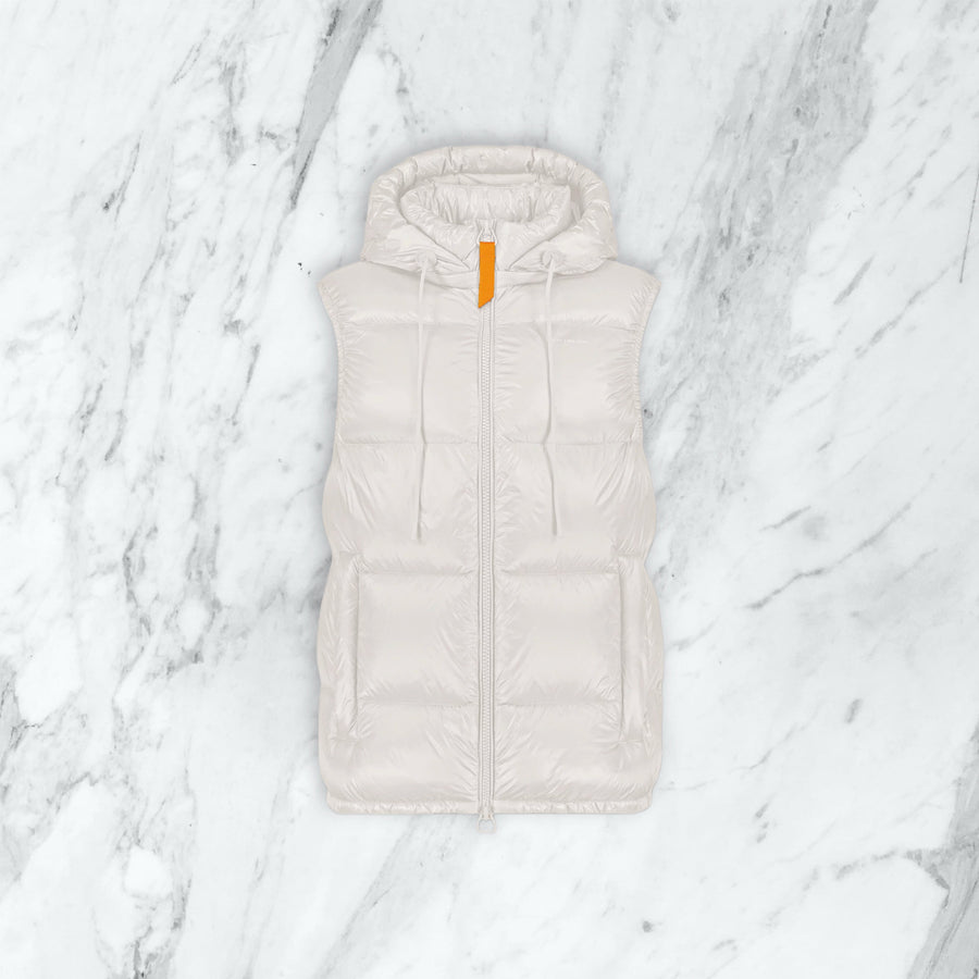Doudoune sans manche Gertrude - beige